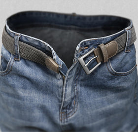 BULLIANT belt easy adjustment view, shows how buckle tongue can be positioned.