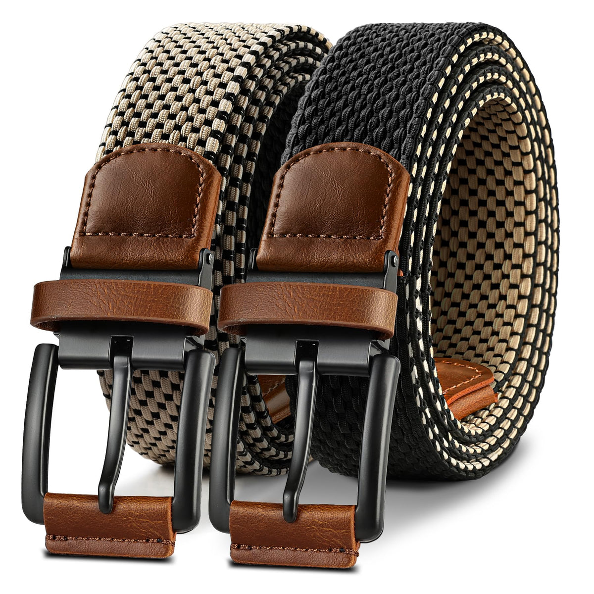 BULLIANT belt with reversible design for easy outfit changes.
