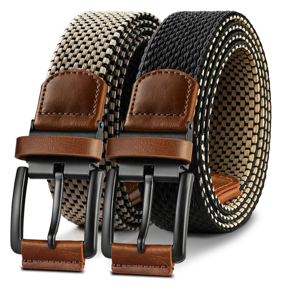 Bulliant belt with reversible 1-3-8-inch design for versatile outfits on the go.