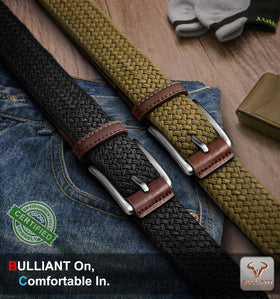 BULLIANT zinc buckle closeup highlights durable hardware and scratch resistance