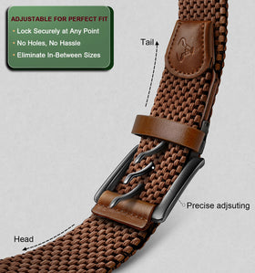 BULLIANT 1 3/8-inch width pairs with shorts or trousers.