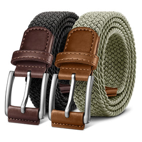 BULLIANT belt close-up of elastic strap for flexible fit and easy adjustability.