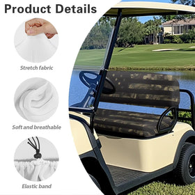 Quick-dry design of Bulopur golf cart seat cover after rain or washing