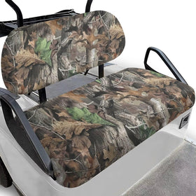Bulopur Branch Camouflage seat cover front view showing universal two-person fit