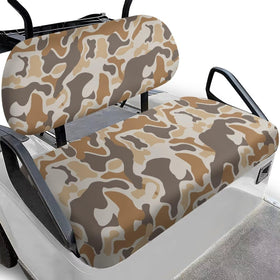 Bulopur Duck Hunting Camo front seat cover shields against sun fading.