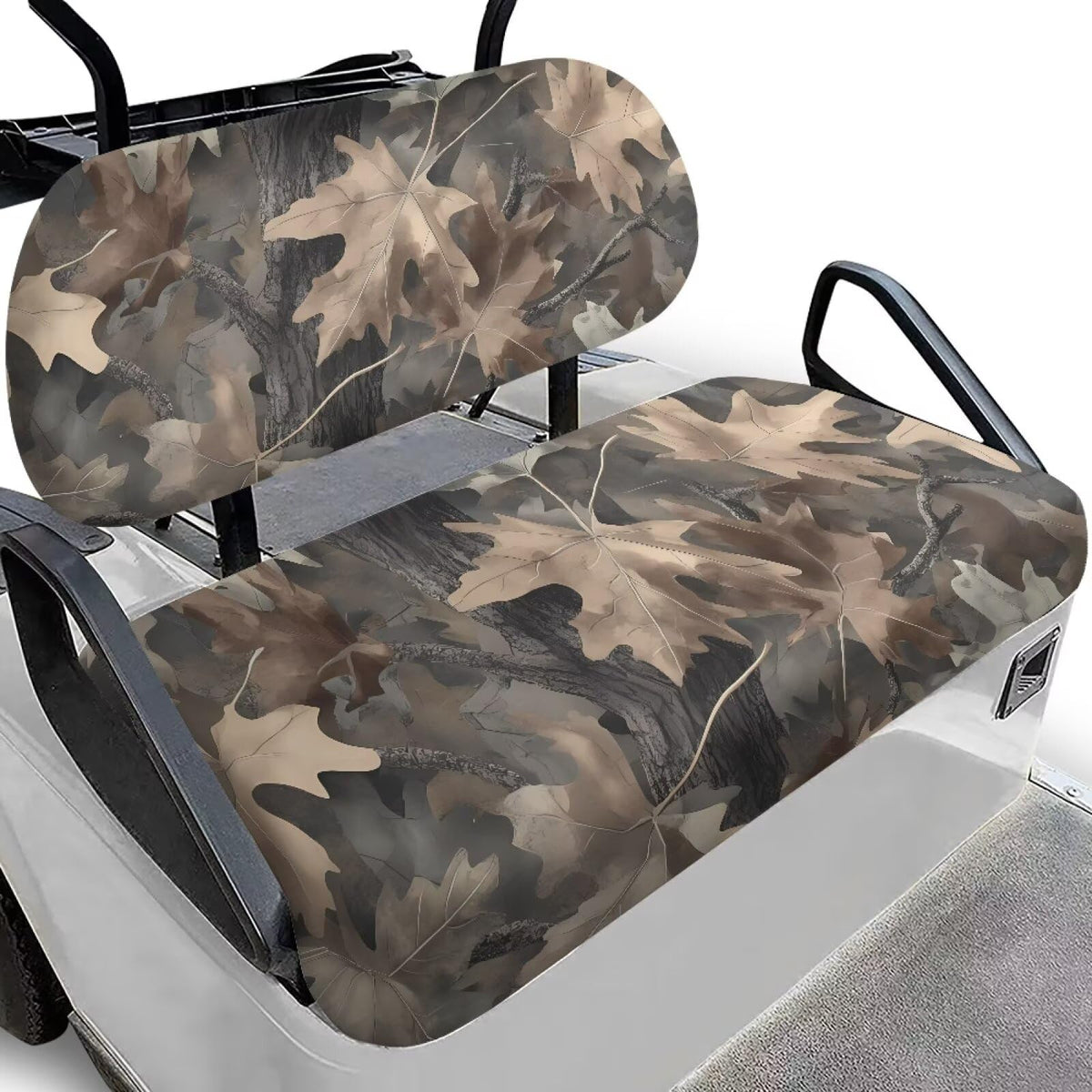 Bulopur front-view camo seat covers protect golf cart seats from wear.