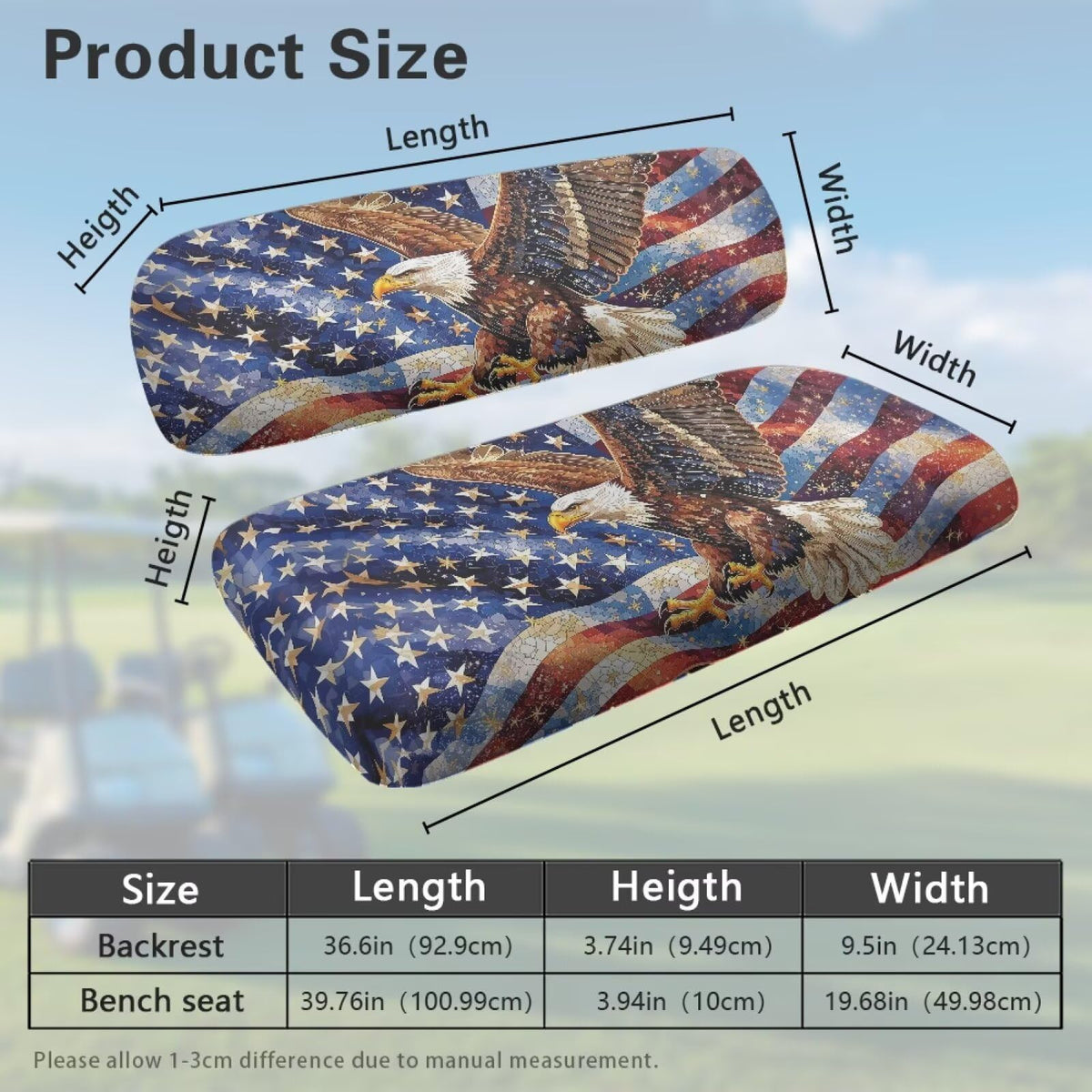 Bulopur washable seat towel set simplifies maintenance between golf rounds