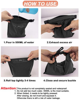 BUMOVE water-storage pocket on course enables quick cleaning between holes.