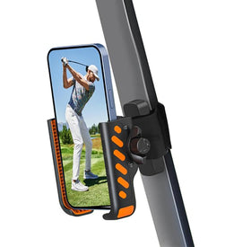 BuyWish golf cart magnetic phone holder base adhesive mount for stable positioning on metal surfaces