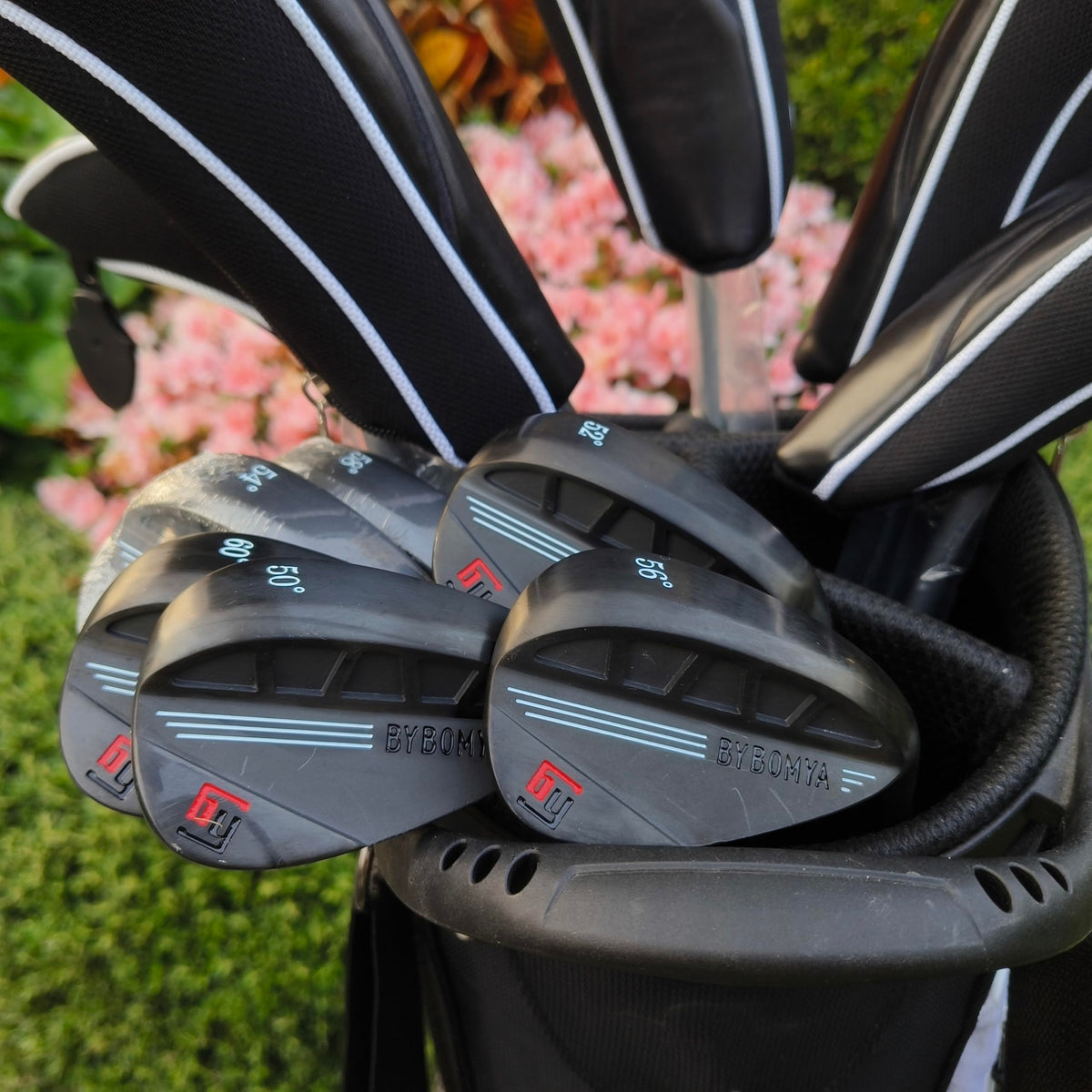 ByBOMYA 54° wedge provides controlled approach with reliable feedback.
