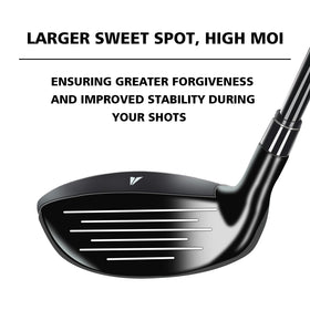 Bybomya G Series graphite shaft highlights lightweight feel for smoother swings.