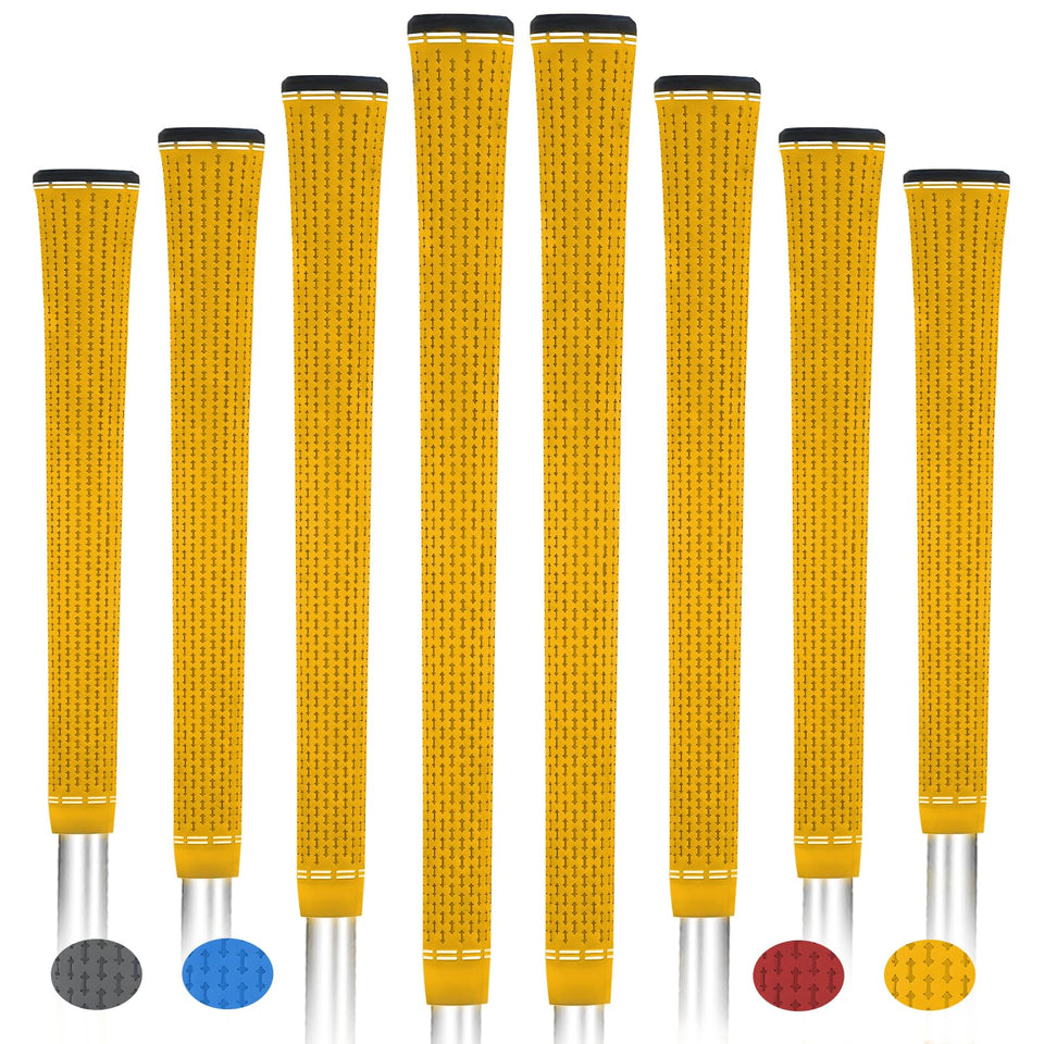byBOMYA golf grips 8 pack provide comfortable, secure holds.