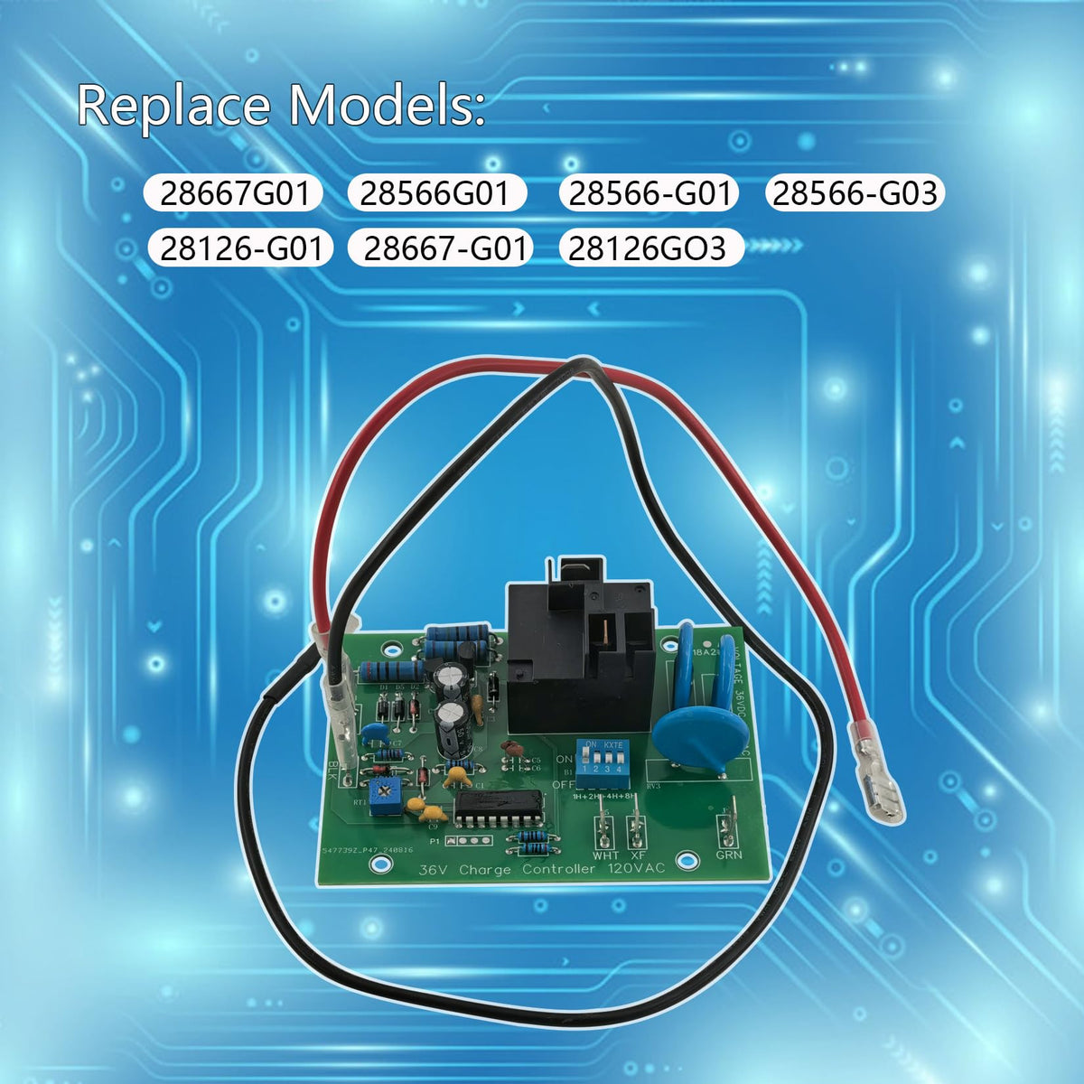 Bydorunce Powerwise charger board fuse and safety features