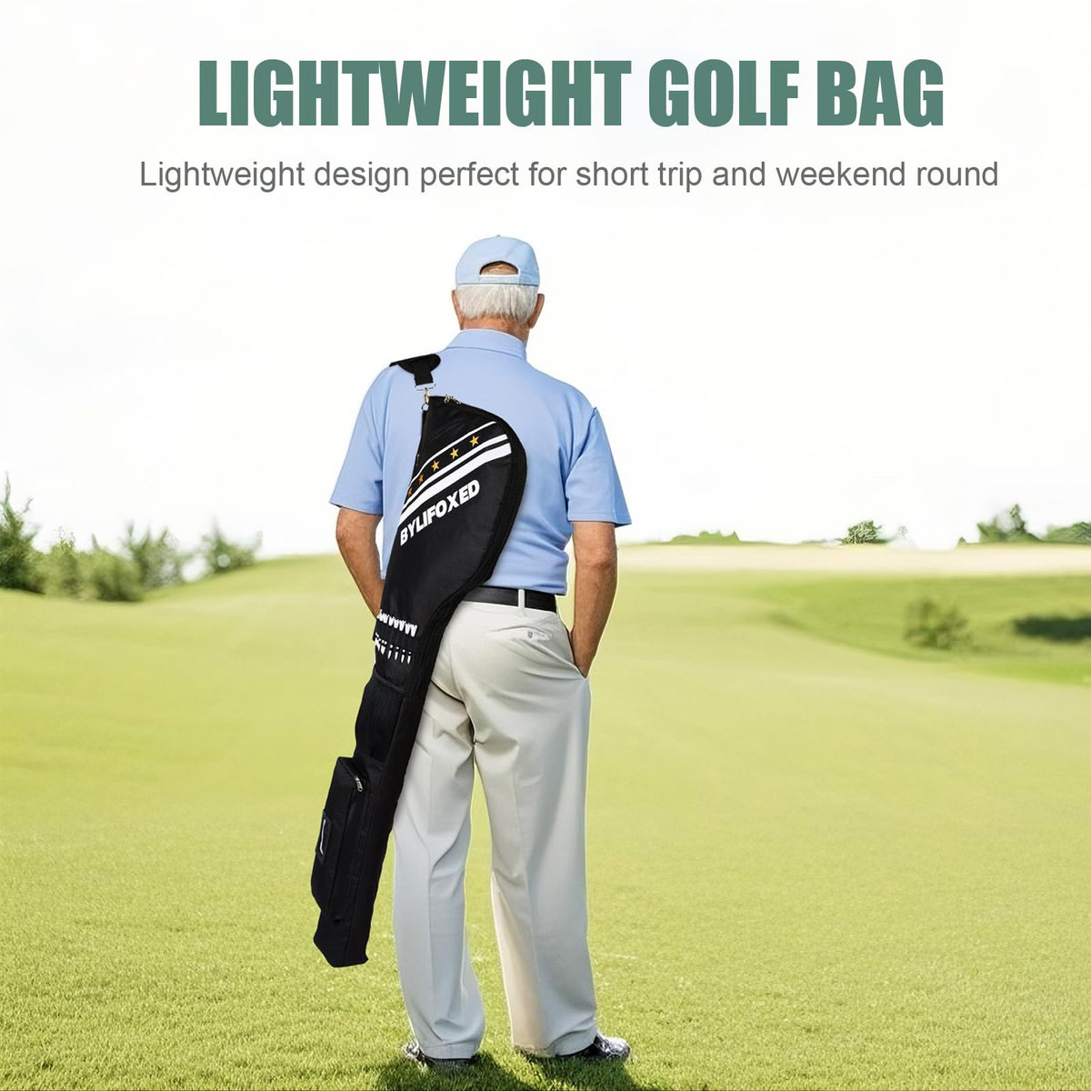 BYLIFOXED non-slip bottom keeps the bag steady on carts.