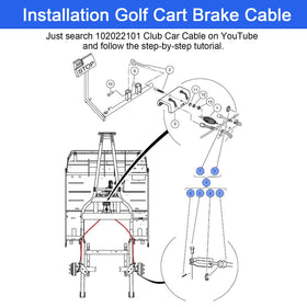 BZTT rust-resistant coating on brake cables for long-lasting performance.
