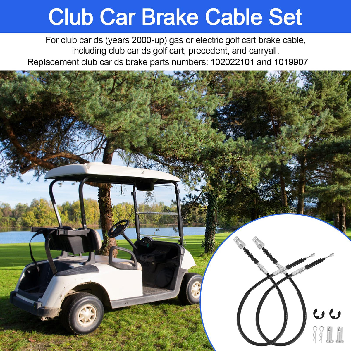 BZTT stainless steel core brake cable for durability and corrosion resistance.