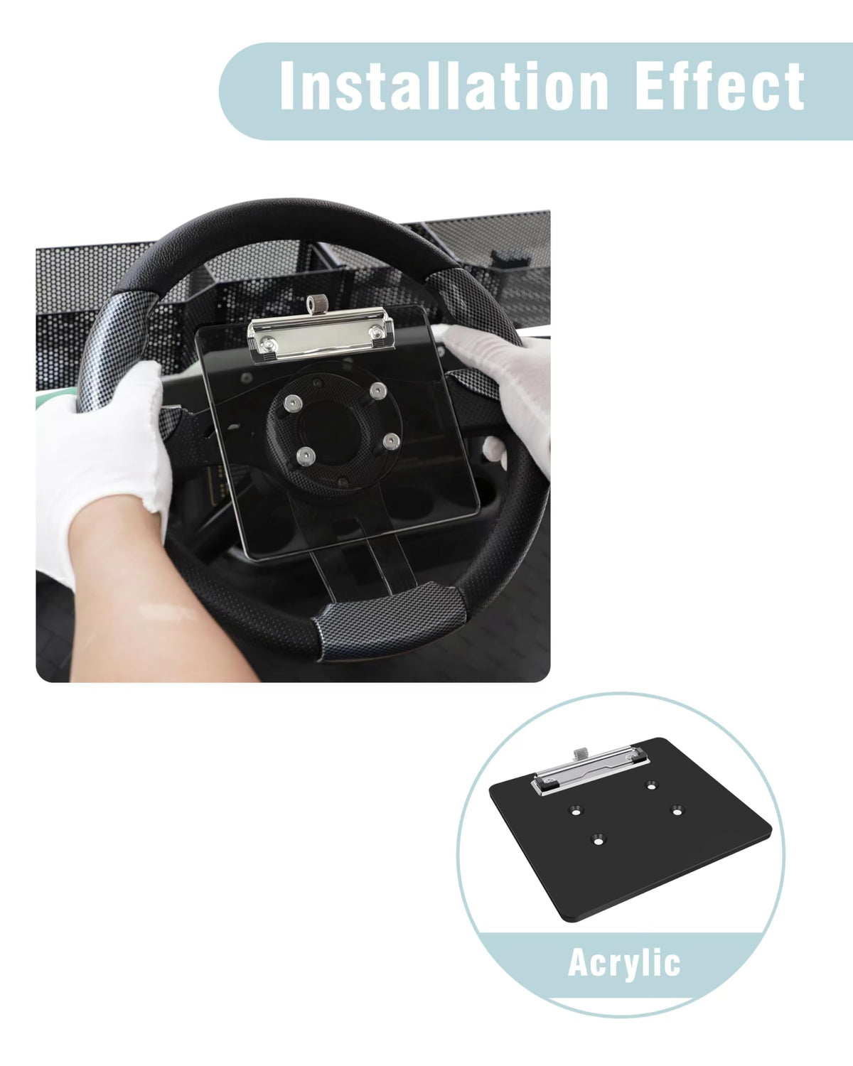 CaBYbigG rubber low-profile clip keeps the card securely in place