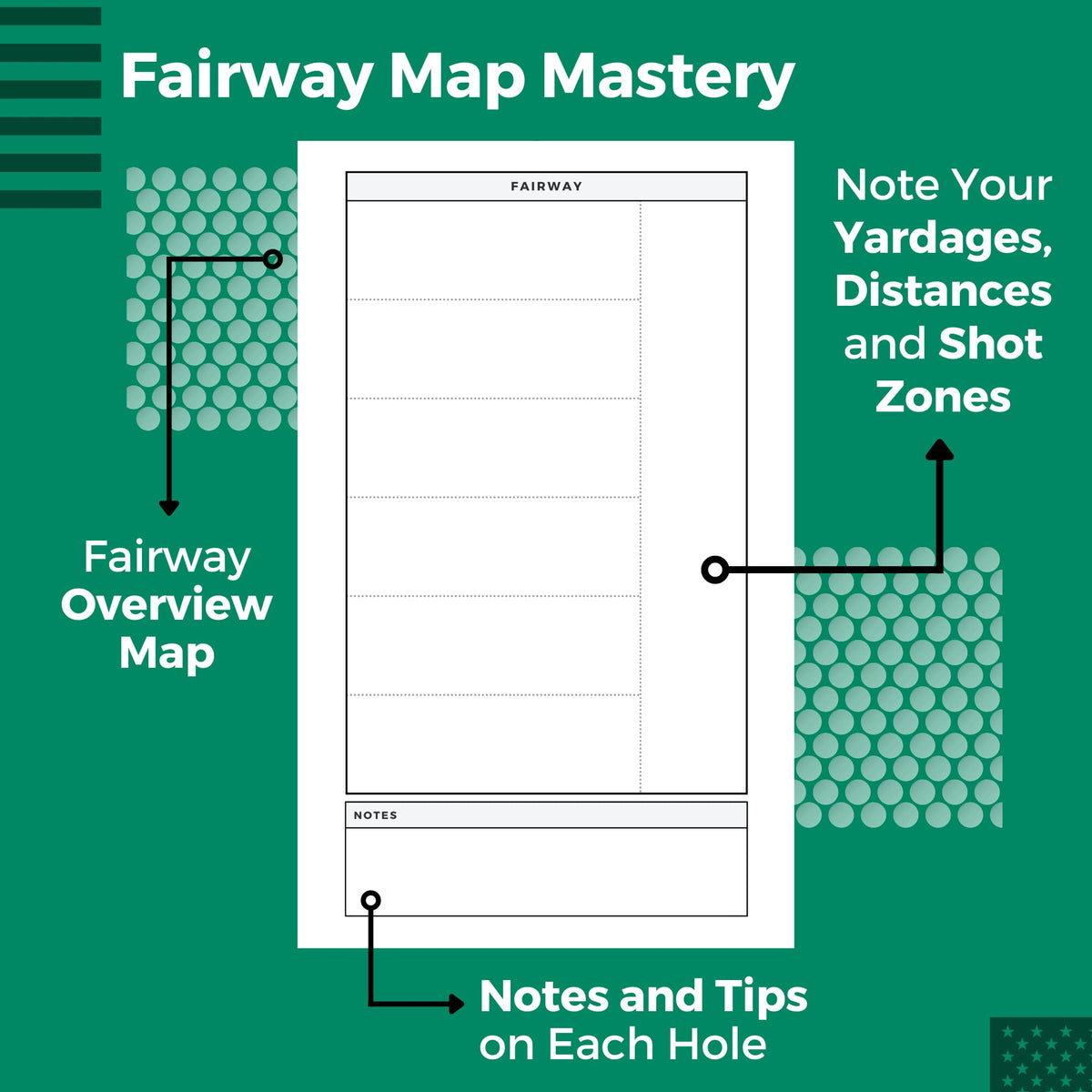 CADDENT GOLF yardage book four-pack box shows value and portability.