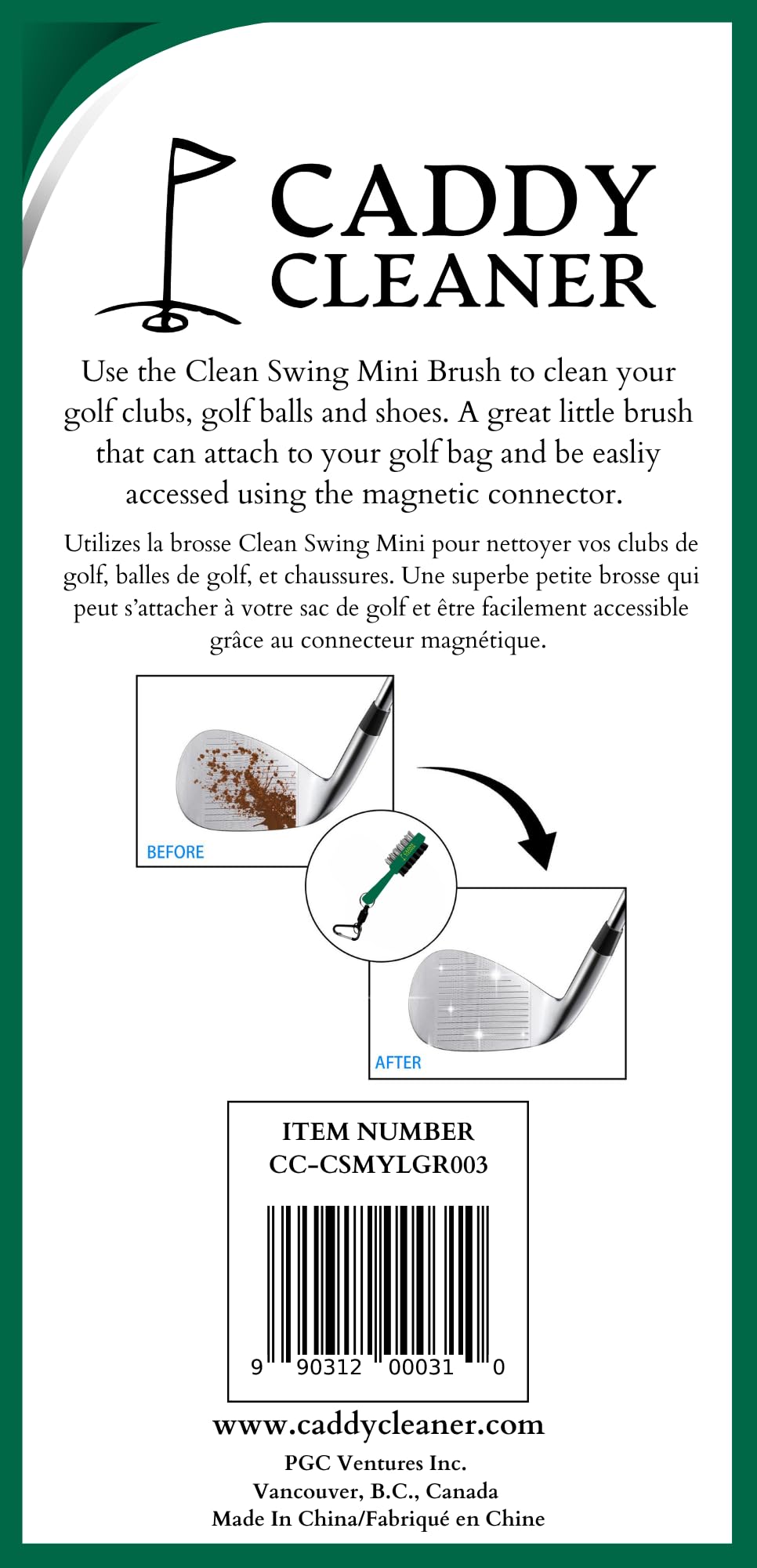 Caddy Cleaner six color options to match gear