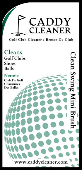 Caddy Cleaner Eagle White six-color options match your golf gear.