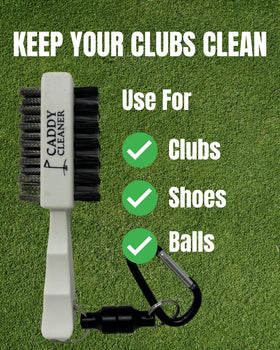 Caddy Cleaner Eagle White durable build stands up to rain or shine.