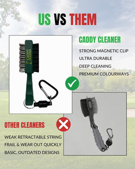 Caddy Cleaner Premium Durability built to withstand all-weather rounds