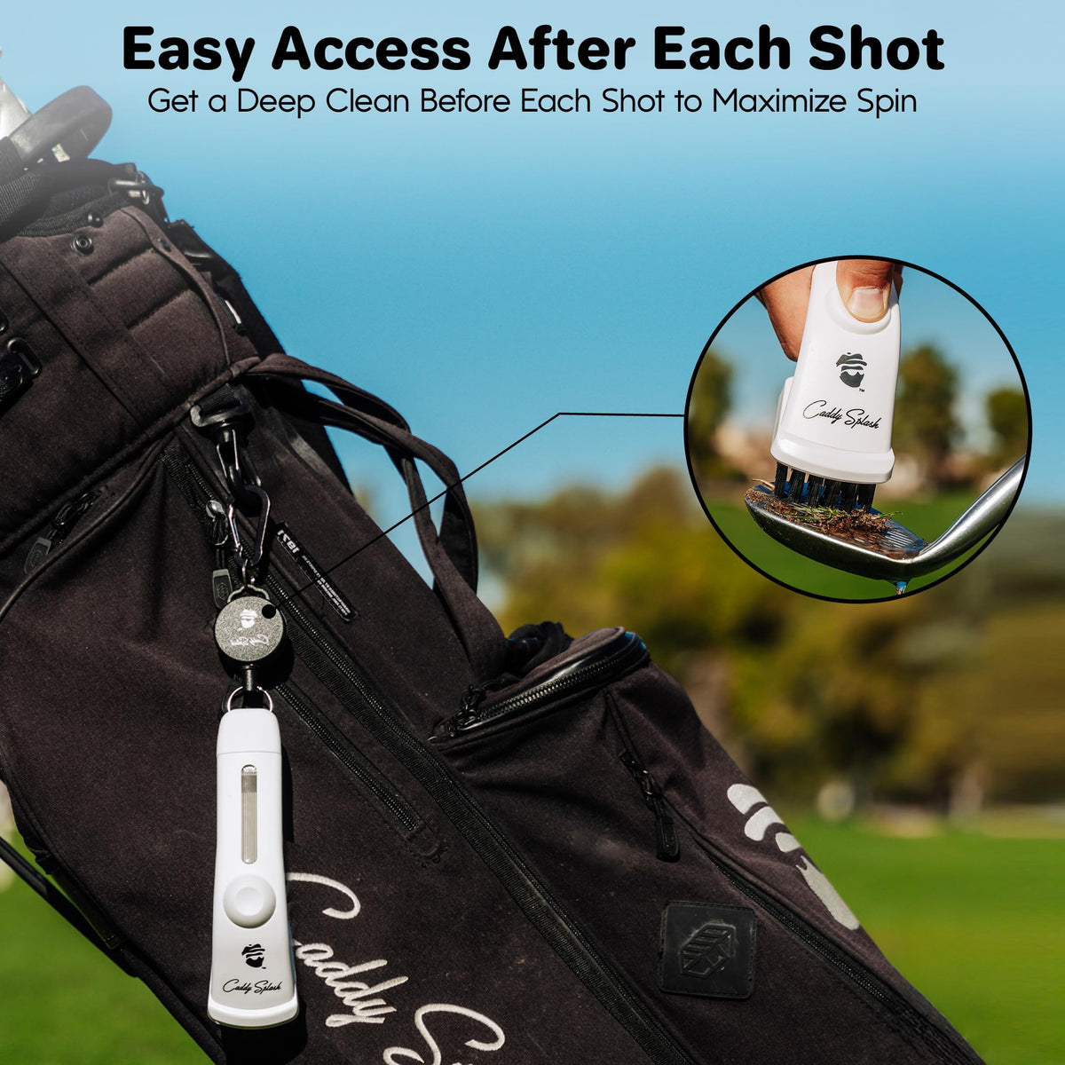 Caddy Splash gift-ready package for golfers and stocking stuffers