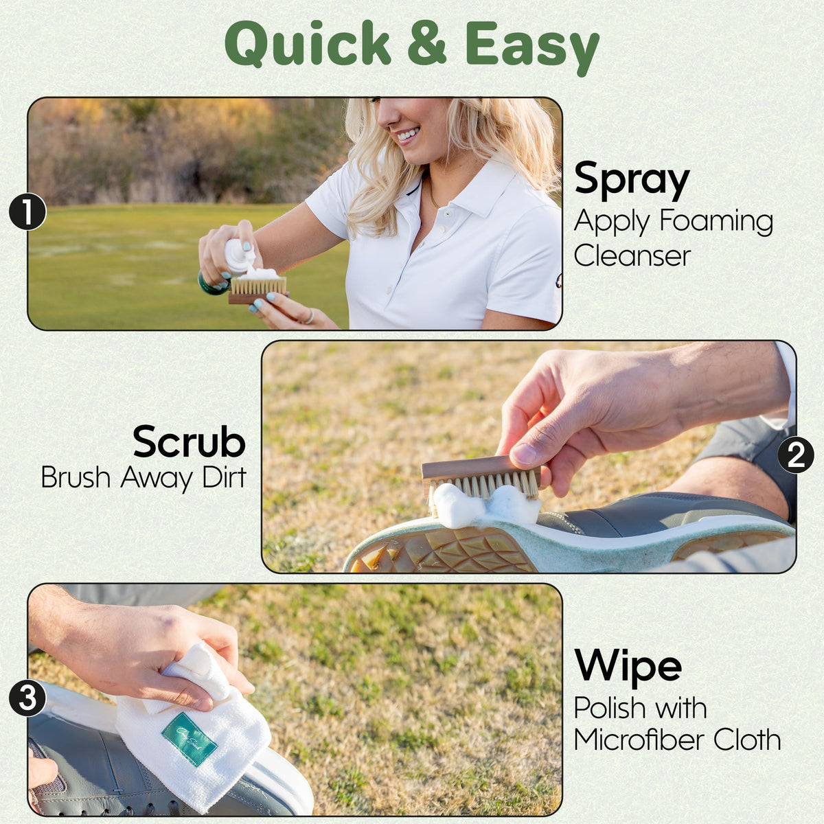 Caddy Splash microfiber towel for a spotless finish after cleaning.