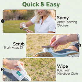 Caddy Splash microfiber towel for a spotless finish after cleaning.
