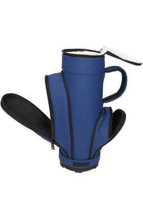 CaddyDaddy cooler blue fits 12 oz cans and two wine bottles