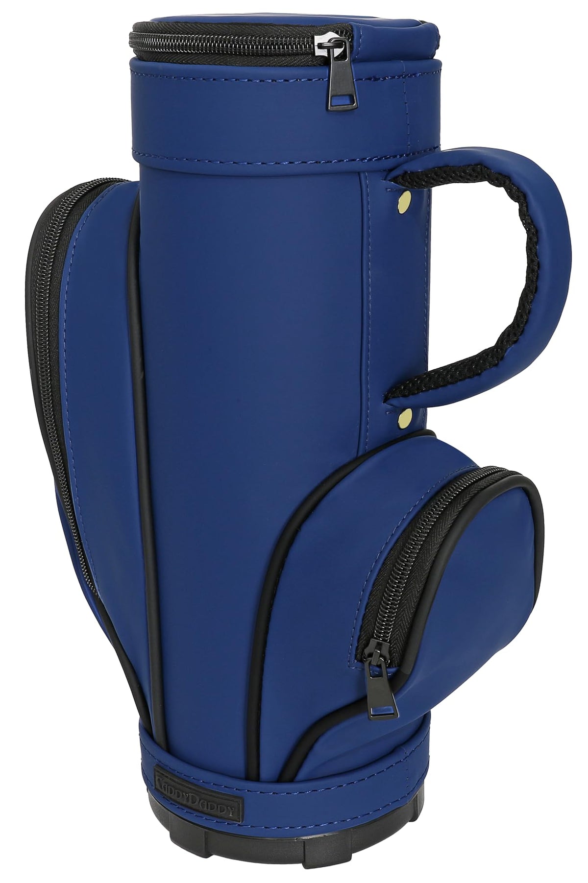 CaddyDaddy golf bag cooler side access blue for quick drink retrieval