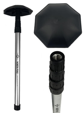 CaddyDaddy North Pole top-view protector shows secure top design for travel.