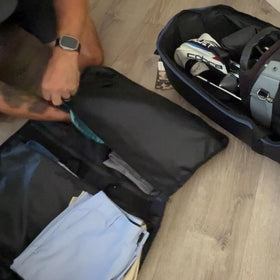 CaddyDaddy North Pole integrates with a complete golf travel system for safer flights.