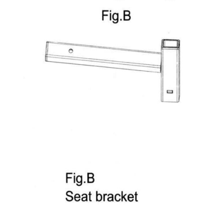 Caddytek Removable Seat installs quickly on EZ cart without tools.