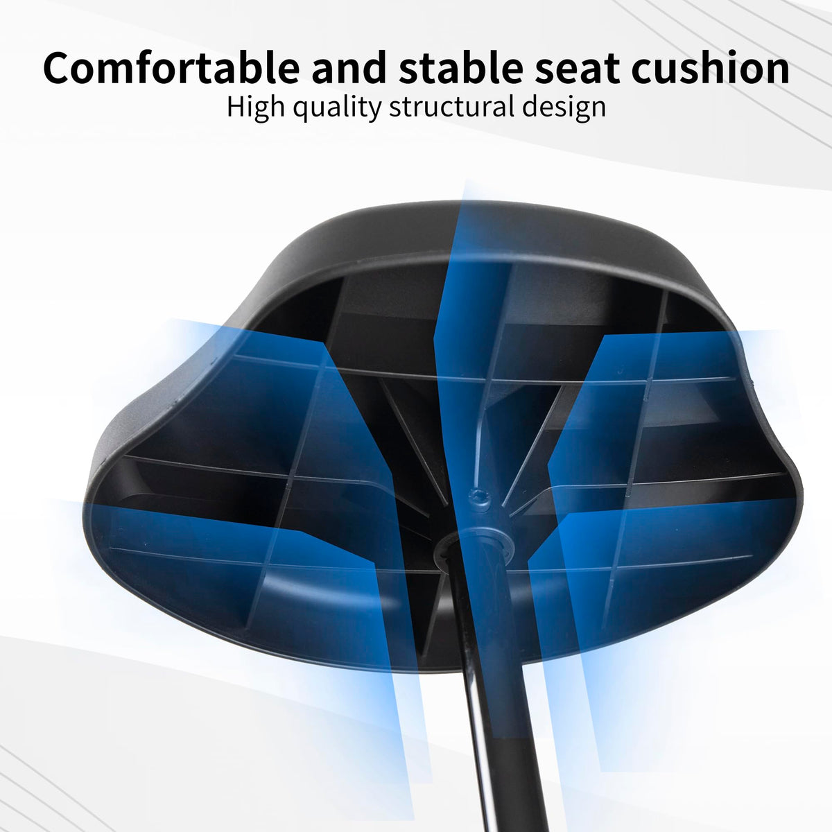Seat folds with cart for compact storage and easy transport
