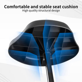 Seat folds with cart for compact storage and easy transport
