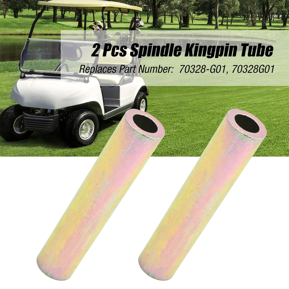 CADUFUELLY two-pack spindle tubes ready for service and replacement