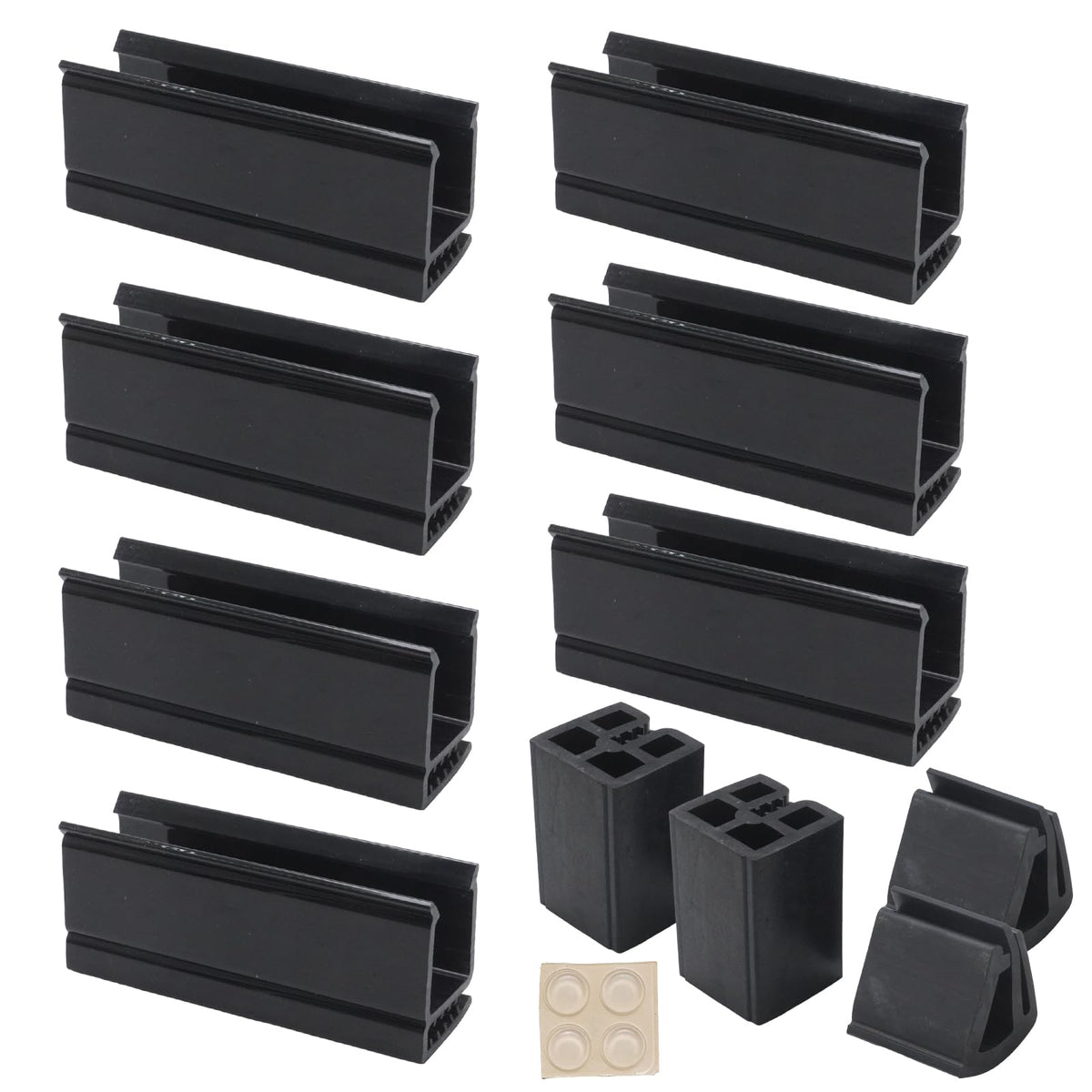 CADUFUELLY windshield frame clamps kit provides secure fit and protects glass