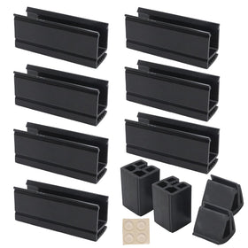 CADUFUELLY windshield frame clamps kit provides secure fit and protects glass