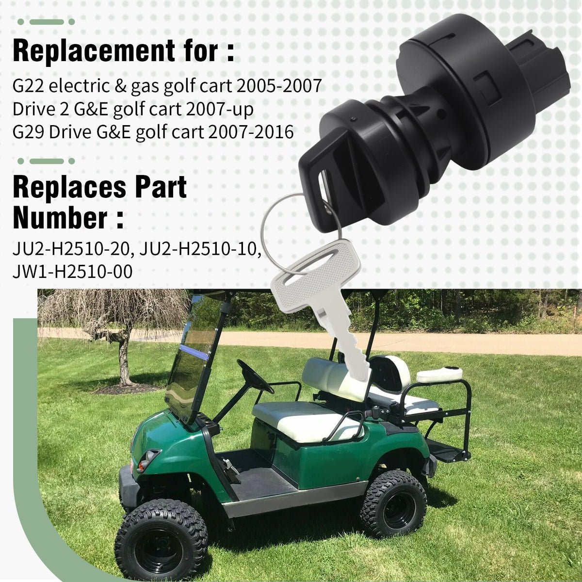 Plug-and-play installation enables fast, hassle-free replacement on the course.