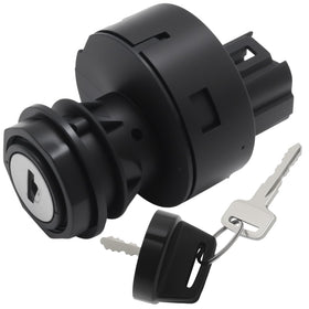 CADUFUELLY switch with spare key enhances security when the cart is parked.