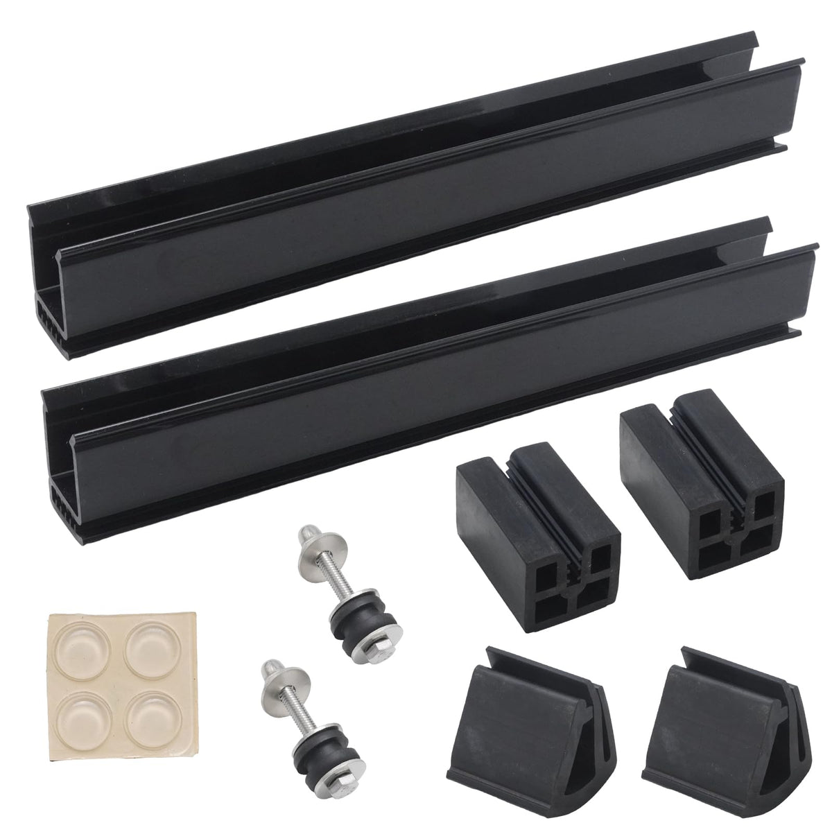 CADUFUELLY windshield upper folding clamps for EZGO TXT, secure fit and smoother ride.