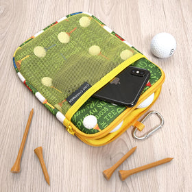 CAIT CHAPMAN HOME COLLECTION mesh outer pocket expands carrying options