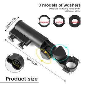 CALEPTONG Windproof construction minimizes movement in wind.