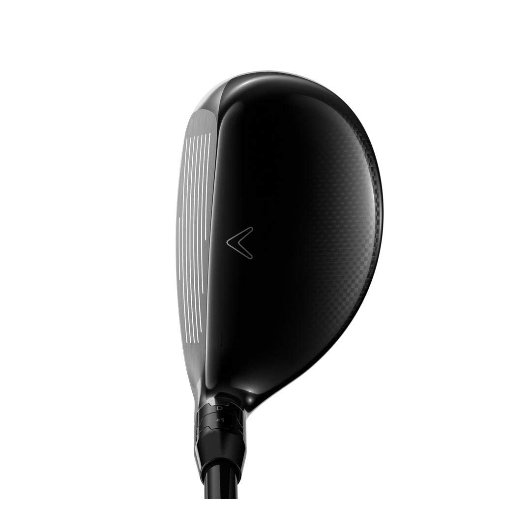Callaway Apex 4 Hybrid graphite shaft closeup highlighting lightweight stability.