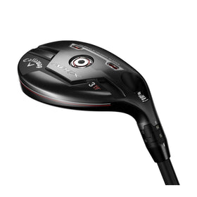 Callaway Apex 4 Hybrid graphite shaft detail highlights light, smooth feel.