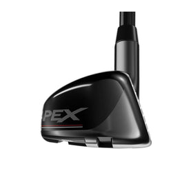 Callaway Apex 4 Hybrid graphite shaft angle highlighting shaft rigidity for consistent contact