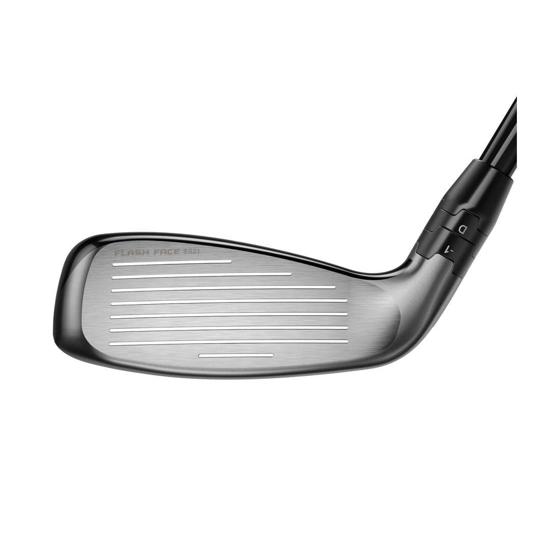 Callaway Apex 4 Hybrid swing impact shows controlled launch and flight.