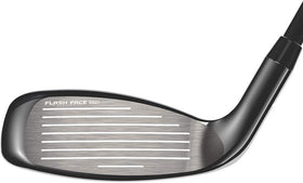 Callaway BB B21 5 Hybrid head-on view highlights forgiving geometry.