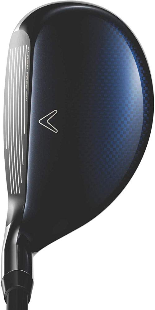 Callaway BB B21 5 Hybrid setup illustrates proper alignment and confident address.